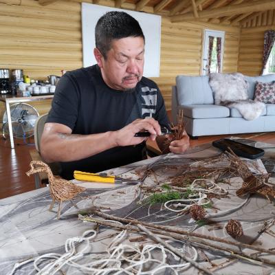 Atelier Dappelant De Bernache En Meleze Tamarack Goose Decoy Workshop