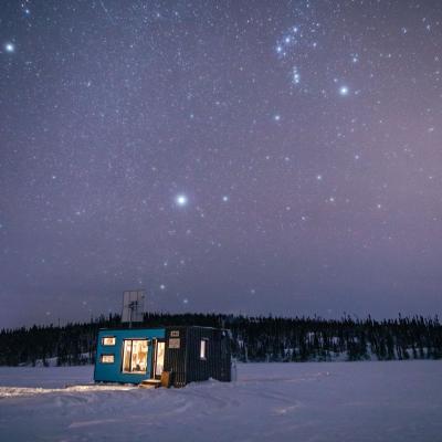 Staywander Chalet Sur Glace Mwakw Mwakw On Ice Cabin